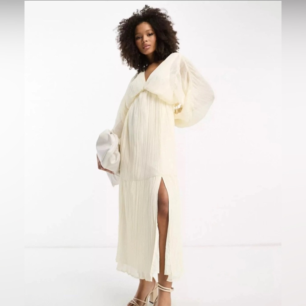 ASOS Cream Maxi Dress